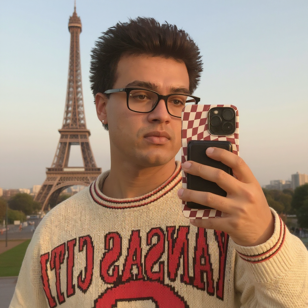 Famous Landmarks AI example 1After image | flux-kontext-ai.com
